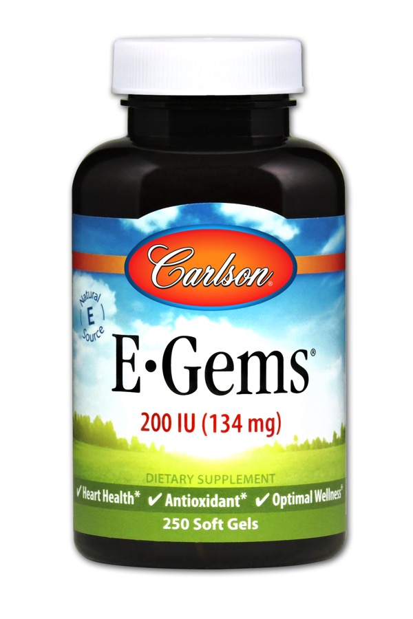 Carlson - E-Gems 200 IU 250 Soft Gels