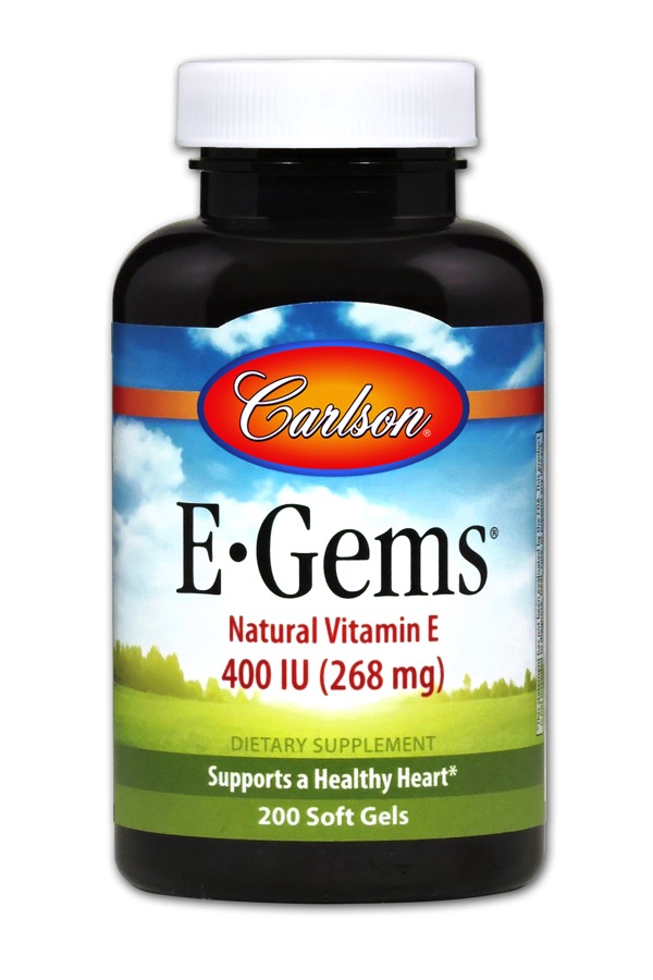 Carlson - E-Gems 400 IU 200 Soft Gels