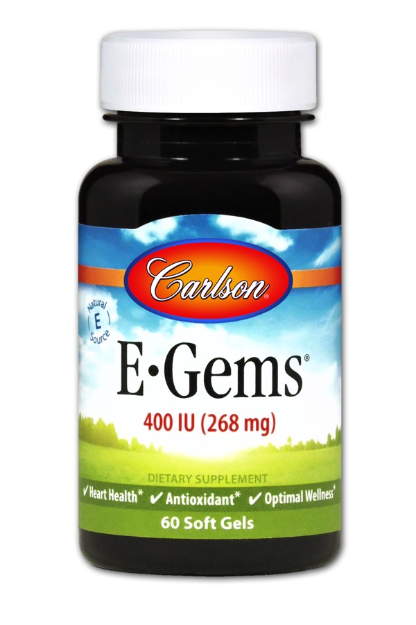 Carlson - E-Gems 400 IU 60 Soft Gels