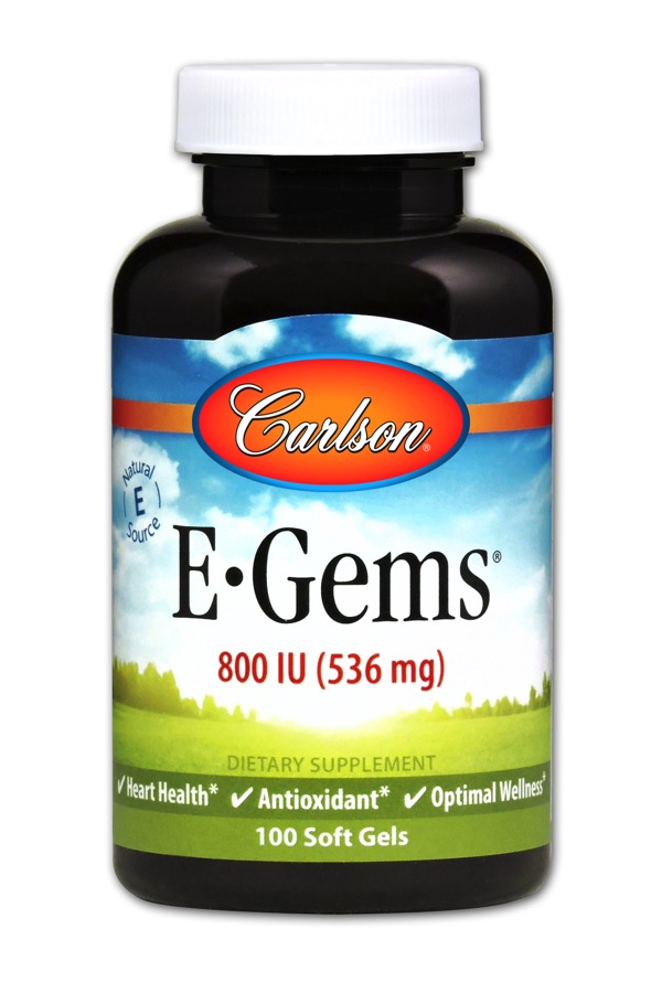 Carlson - E-Gems 800 IU 200 Soft Gels