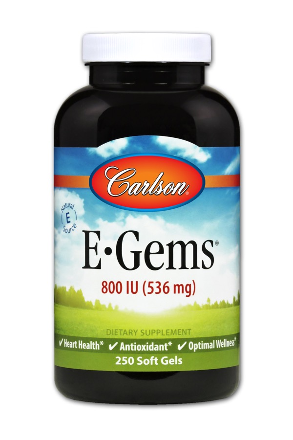 Carlson - E-Gems 800 IU 250 Soft Gels