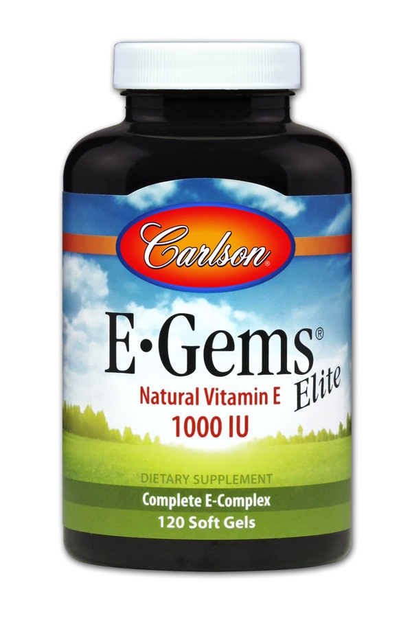 Carlson - E-Gems Elite 1,000 IU 120 Soft Gels