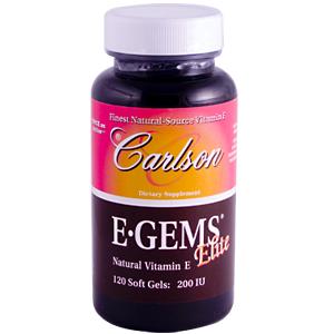 Carlson - E-Gems Elite 200 IU