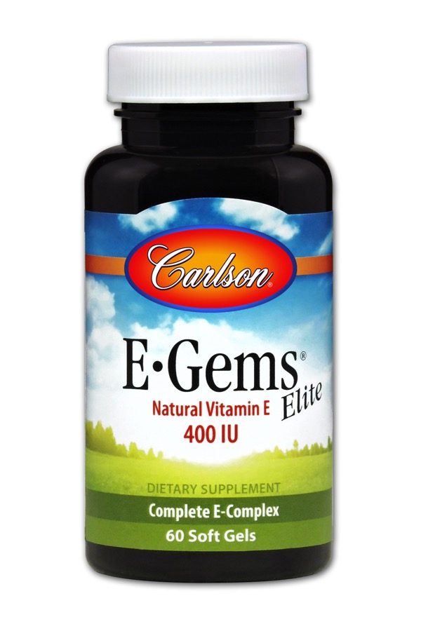 Carlson - E-Gems Elite 400 IU 60 Soft Gels