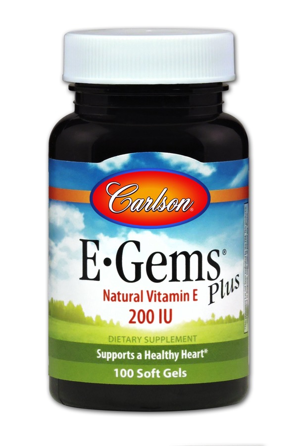 Carlson - E-Gems Plus 200IU 100 Soft Gel