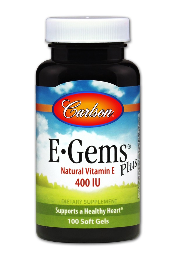 Carlson - E-Gems Plus 400 IU 100 Soft Gels