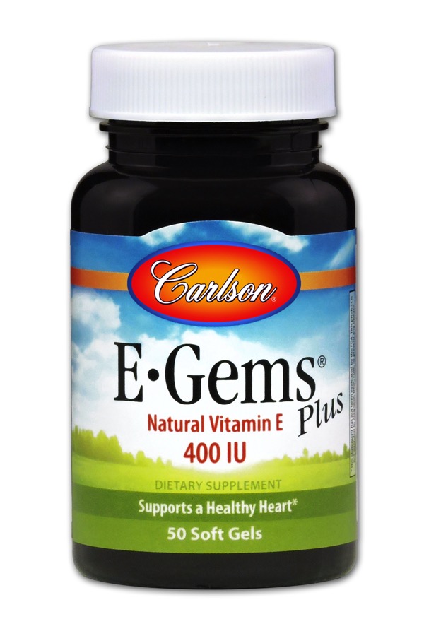 Carlson - E-Gems Plus 400 IU 50 Soft Gels