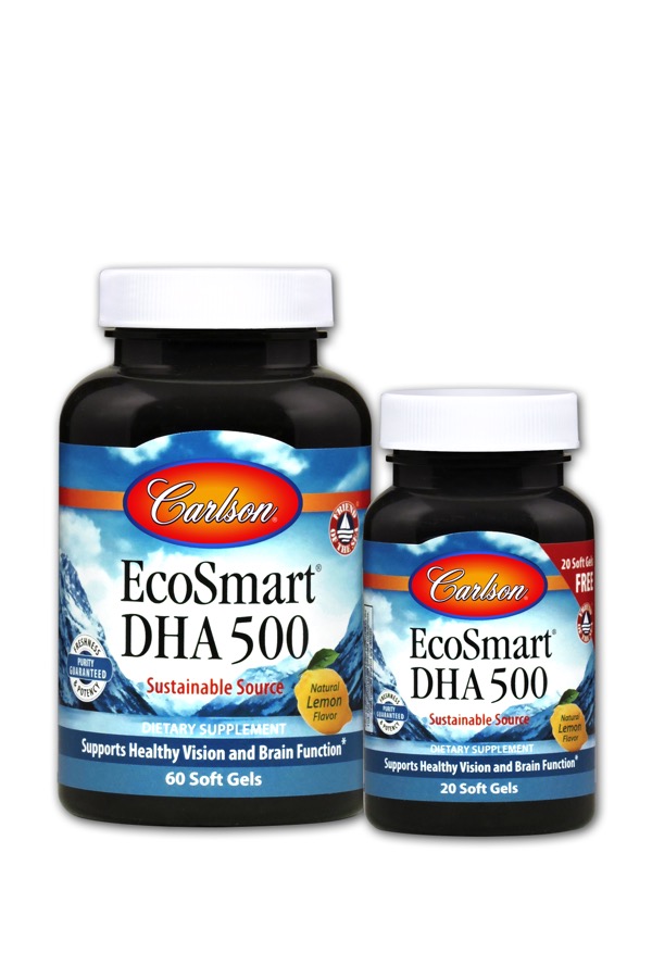 Carlson - EcoSmart DHA 60 + 20 Soft Gels