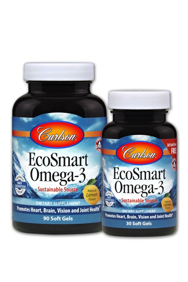 Carlson - EcoSmart Omega-3 90 + 30 Soft Gels