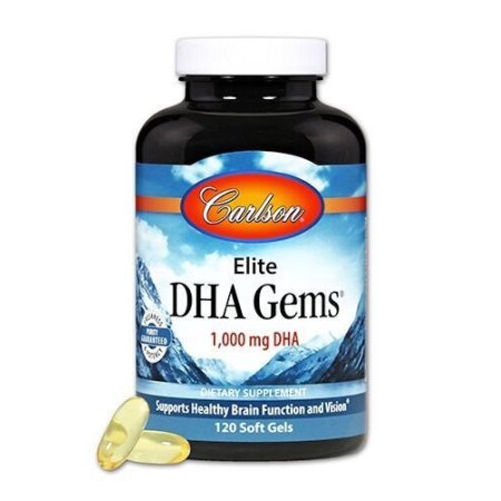 Carlson - Elite DHA Gems 120 Soft Gels