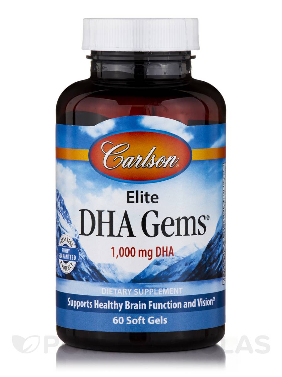 Carlson - Elite DHA Gems 60 Soft Gels