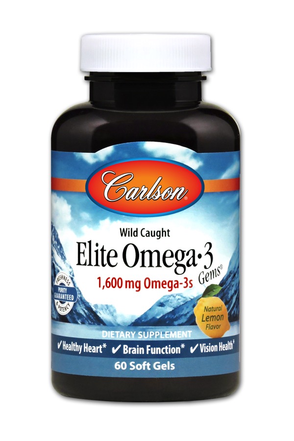 Carlson - Elite Omega-3 Gems 60 Soft Gels