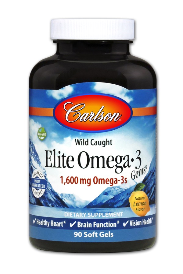 Carlson - Elite Omega-3 Gems 90 Soft Gels