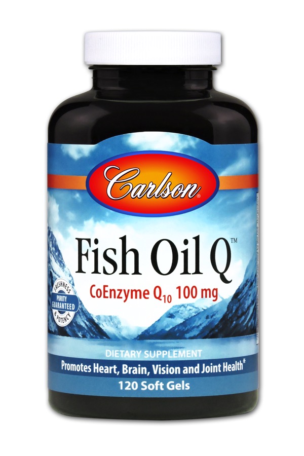 Carlson - Fish Oil Q 120 Soft Gels