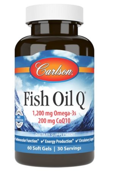 Carlson - Fish Oil-Q 50 mg 60 SG