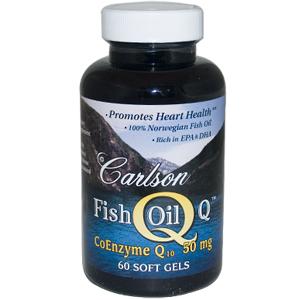 Carlson - Fish Oil-Q 50mg 120 SG