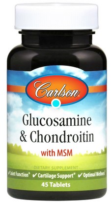 Carlson - Glucosamine & Chondroitin 45 Tablets