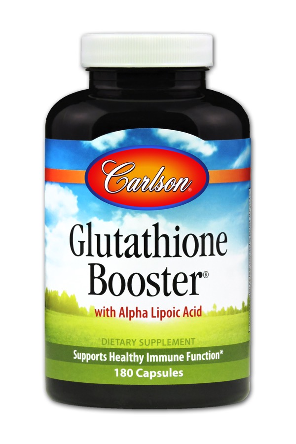 Carlson - Glutathione Booster 180 Capsules TEMPORARELY UNAVAILABLE