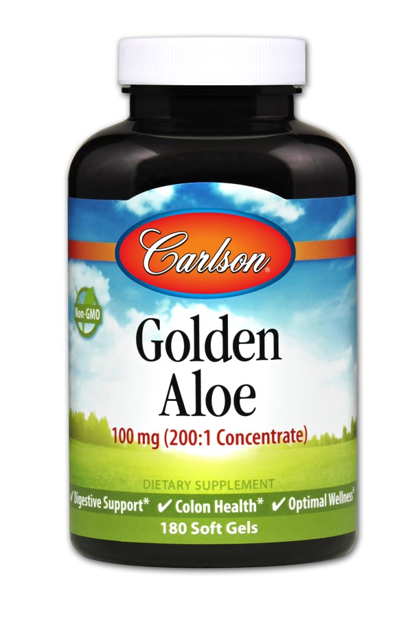 Carlson - Golden Aloe 180 Soft Gels