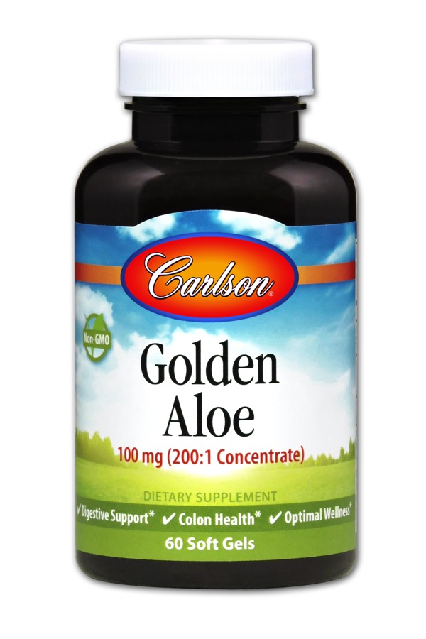 Carlson - Golden Aloe 60 Soft Gels