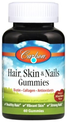 Carlson - Hair, Skin & Nails Gummies 60 Gummies