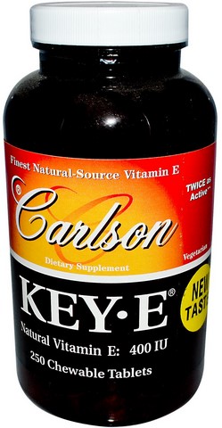 Carlson - Key-E Kaps 400IU 250 Capsules