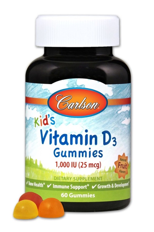 Carlson - Kid's Vitamin D3 Gummies 60 Gummies
