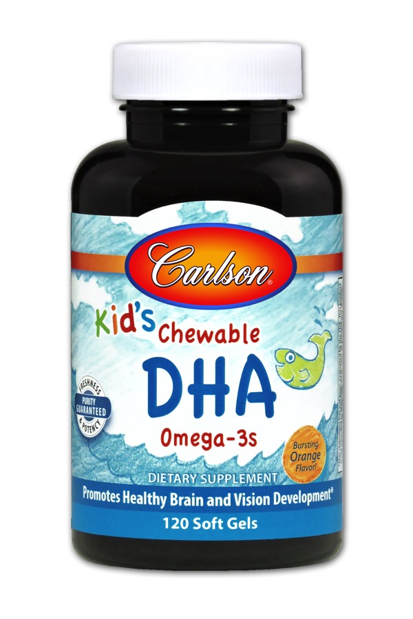 Carlson - Kid's Chewable DHA 120 Soft Gels