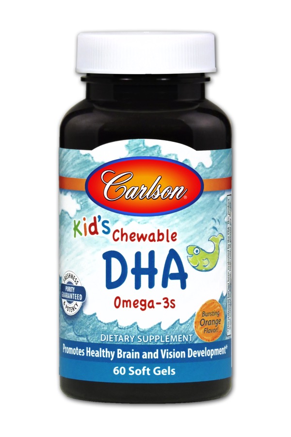 Carlson - Kid's Chewable DHA 60 Soft Gels