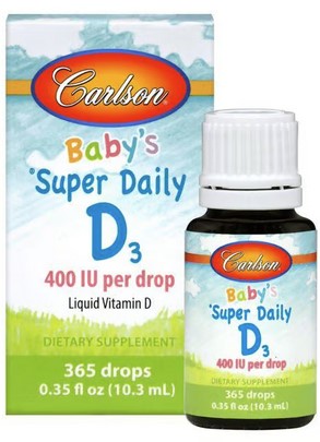 Carlson - Kids Vit. D Drops 400 IU