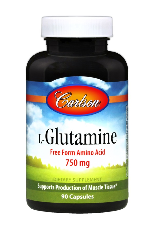 Carlson - L-Glutamine 90 Capsules