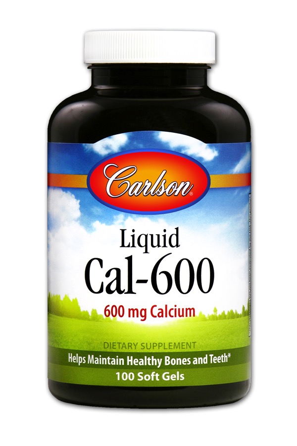 Carlson - Liquid Cal-600 100 Soft Gels