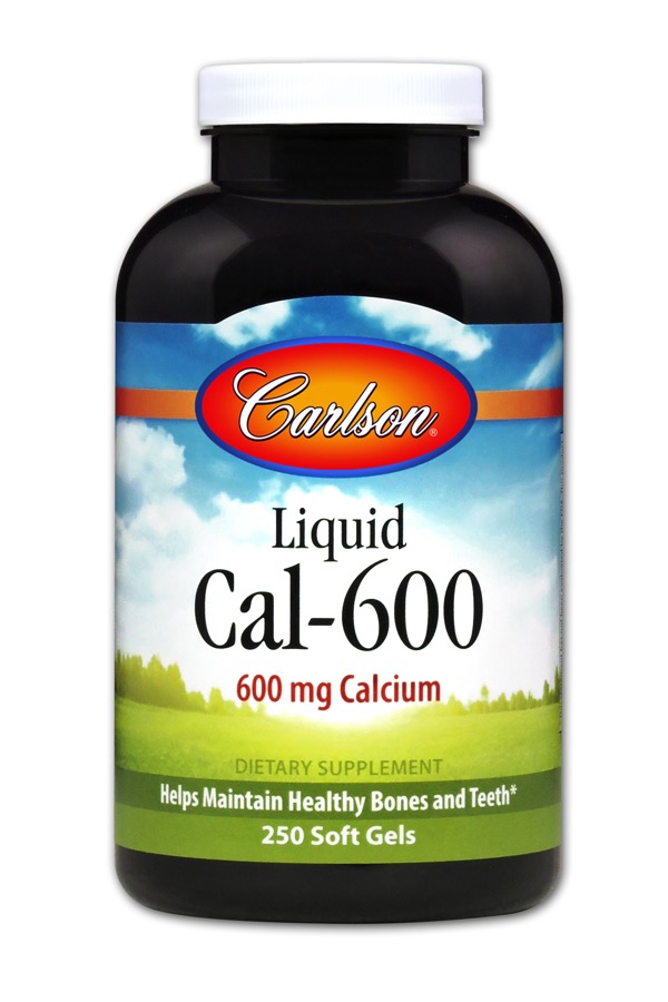 Carlson - Liquid Cal-600 250 Soft Gels