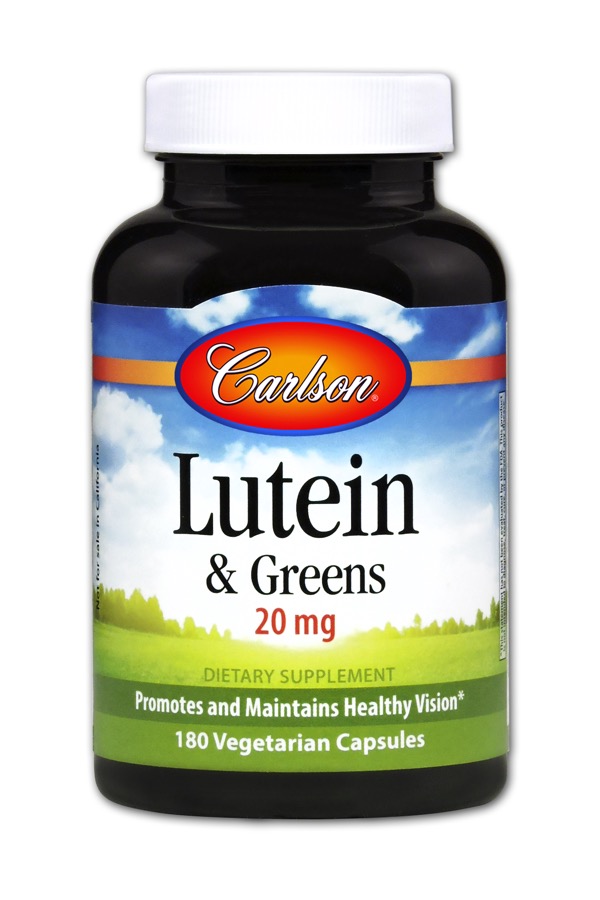 Carlson - Lutein & Greens 180 Capsules