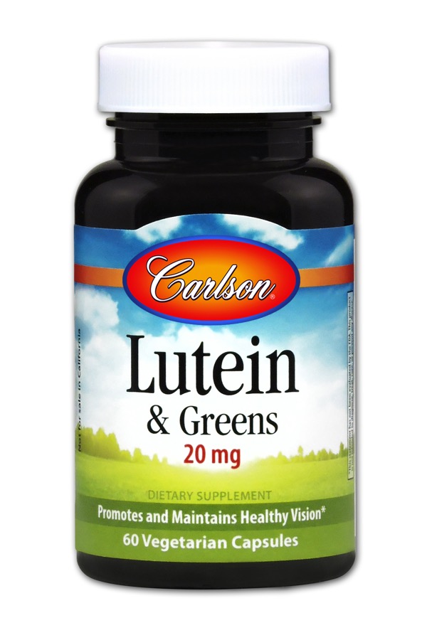 Carlson - Lutein & Greens 60 Capsules