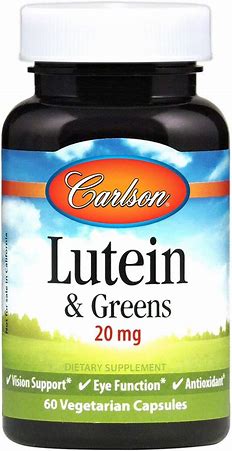 Carlson - Lutein with Kale  24mg Caps