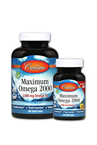 Carlson - Maximum Omega 2000 90 + 30 Soft Gels
