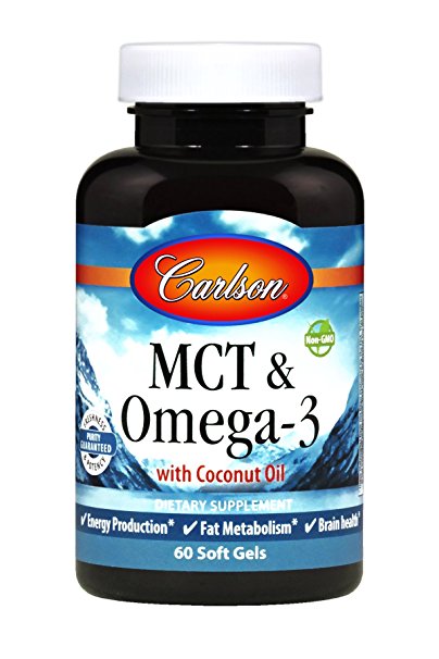 Carlson - MCT & Omega-3 60 Soft Gels