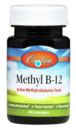 Carlson - Methyl B-12 60 Lozenges