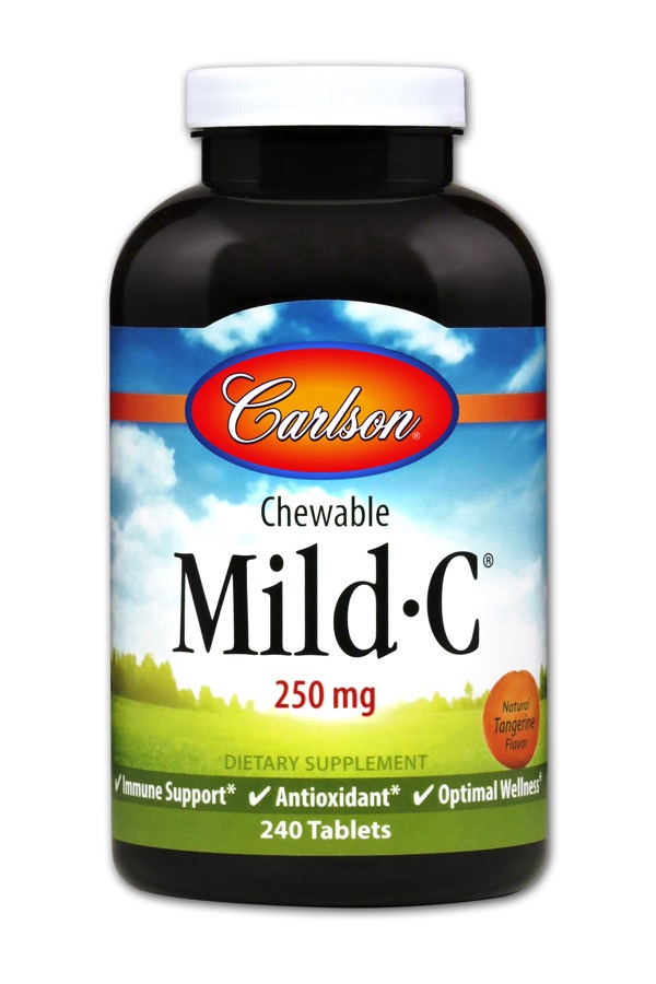 Carlson - Mild-C Chewables 240 Tablets