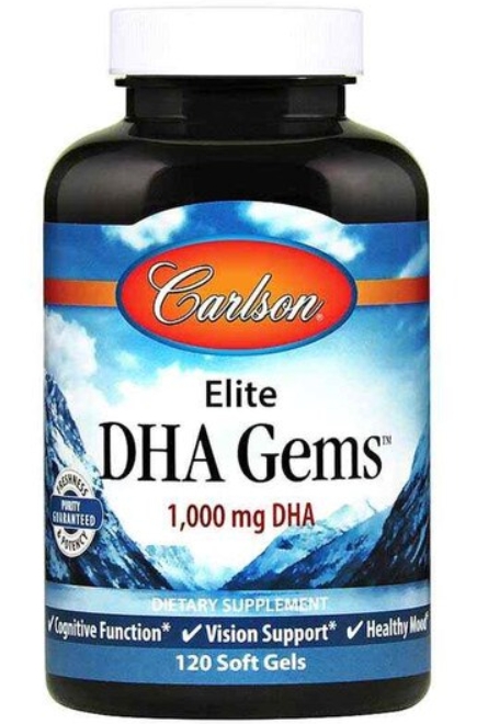 Carlson - Mini DHA Gems 120 Soft Gels