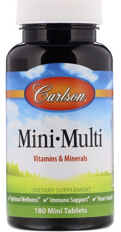 Carlson - Mini-Multi 180 Tablets
