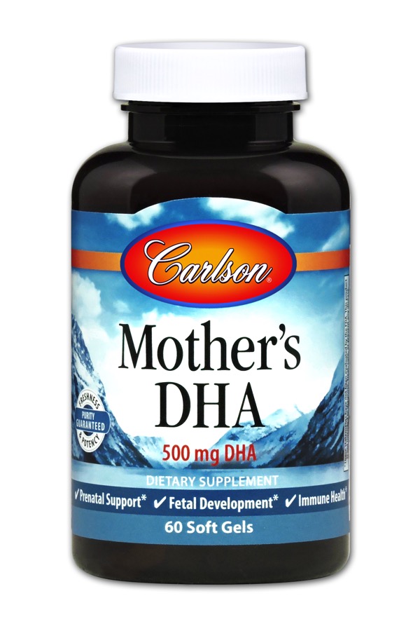 Carlson - Mother's DHA 60 Soft Gels