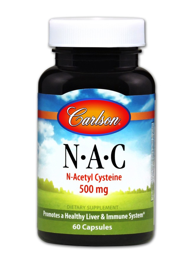 Carlson - NAC N-Acetyl Cysteine 60 Capsules