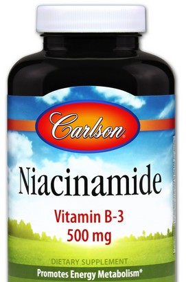 Carlson - Niacinamide 500mg 100 Tablets