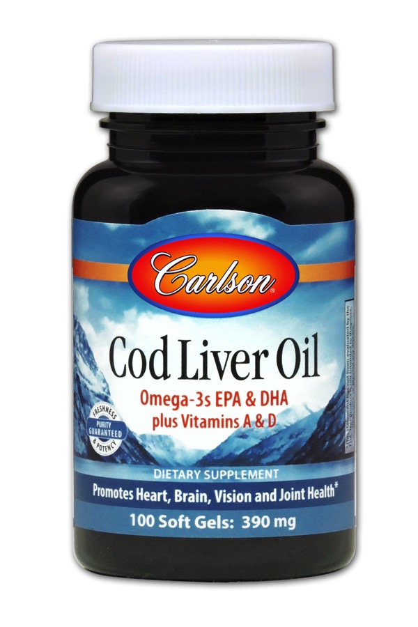 Carlson - Cod Liver Oil Minis 100 Soft Gels
