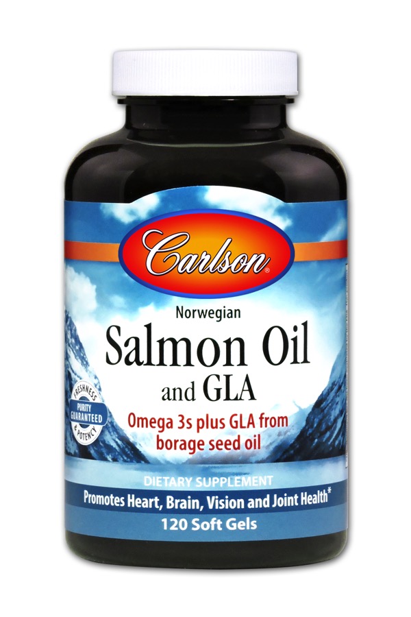 Carlson - Norwegian Salmon Oil w/ GLA 120 Soft Gels