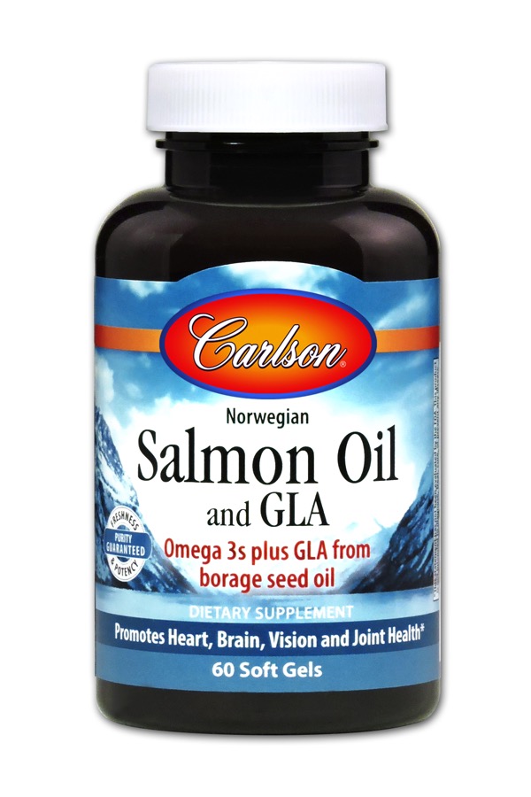 Carlson - Norwegian Salmon Oil w/ GLA 60 Soft Gels