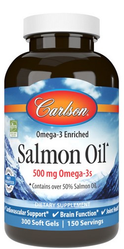 Carlson - Norwegian Salmon Oil 300 Soft Gels