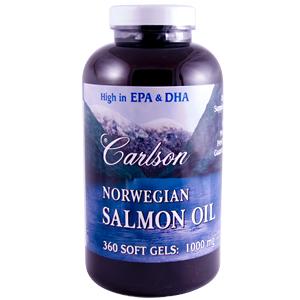 Carlson - Norwegian Salmon Oil 360 Soft Gel-UNAVAILABLE